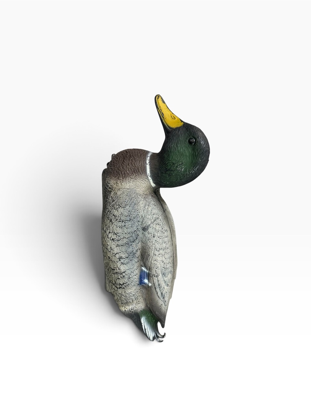 Lifelike Green-Head Mallard Decoy - Realistic Paint Detail